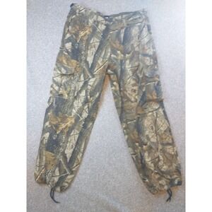 Outfitters Ridge Mens XL 40x31 Realtree Hardwood Camo Cargo Pants Organic Cotton
